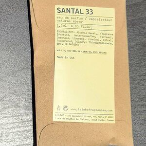 Le Labo Eau de Parfum Perfume Samples (1.5ml) - New, Sealed